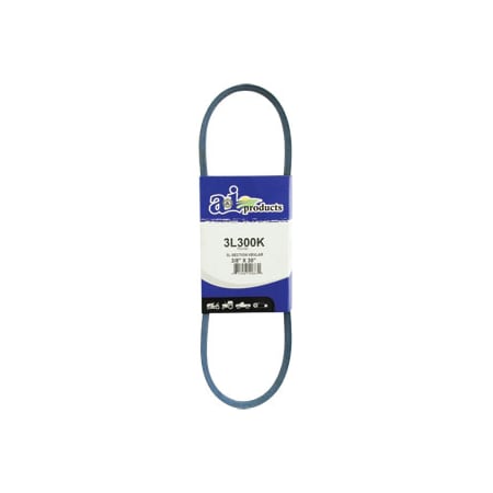 A & I Products Aramid Blue V-Belt (3/8" X 30" ) 12" x3.5" x0.5" A-3L300K